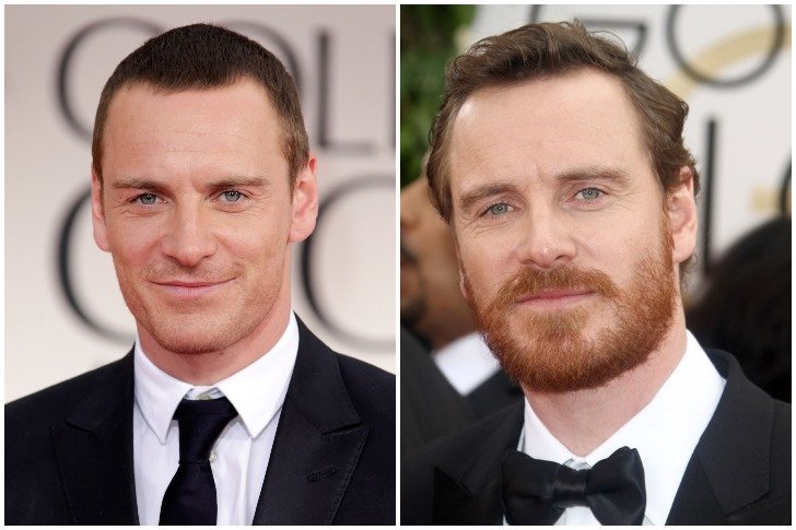 Celebrities Who Look Shockingly Different With & Without Facial Hair ...