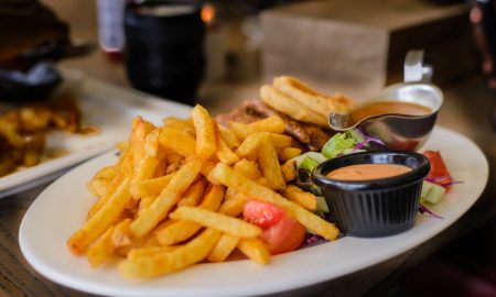 Garlic French fries recipe